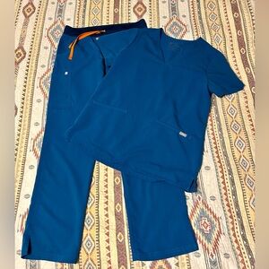 Figs Scrub Set, Size Medium